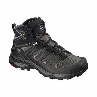 Salomon X ULTRA 3 MID GORE-TEX - Naisten Vaelluskengät - Mustat